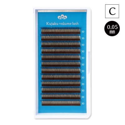 クジャクボリュームラッシュ 12列 Cカール 0.05mm [MKB12C005]SALE