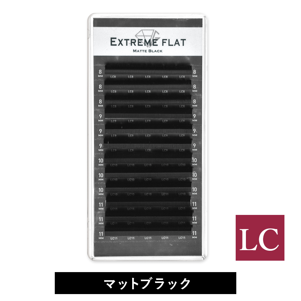 ExtremeFLAT Matte Black(12列)  LCカール [MEF12LC]