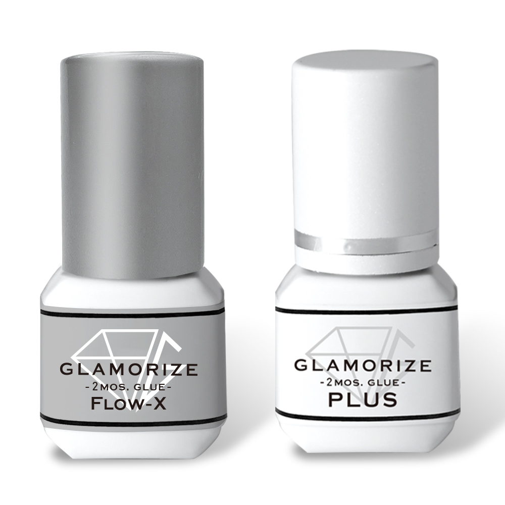 GLAMORIZE 2Mo. GLUE PLUS & 2Mo. Flow-X 3mL（グラマライズ 2ヶ月グループラスとフローXのセット）[SET-29] SALE